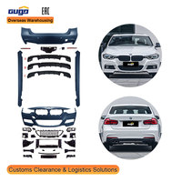 Kit carrosserie GUGO F30 F35 pour BMW Série 3 F30 F35 2013-2019, mise à niveau vers le modèle MT