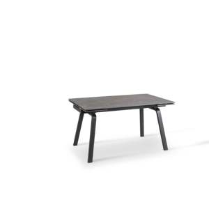 Tavolo da pranzo moderno allungabile in legno 80cm X 140/200cm ovale 76cm H tavolo da cucina per mobili per la casa - Product Image 1