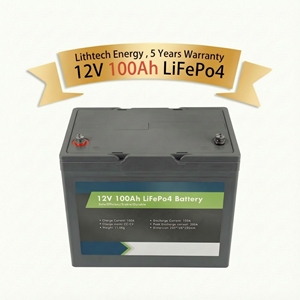 Batería de ciclo profundo de litio LiFePO4 LCD de 12V 100Ah 150Ah 200Ah 300Ah para coche eléctrico, RV/yate/marina/solar/carro de golf/UPS - Product Image 6