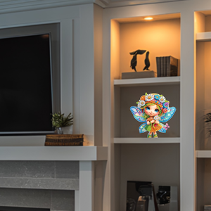 VANCY ARTS <span class=keywords><strong>5D</strong></span> DIY Fleur Fée Filles Diamant Art Kit Cristal Broderie <span class=keywords><strong>Strass</strong></span> Acrylique Table Top Décoration - Product Image 6