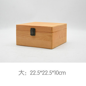 Caja de almacenamiento de madera con cajón, caja vacía, caja de corazón para Paseo de dama de honor, caja de madera práctica para padrino, regalo práctico - Product Image 4