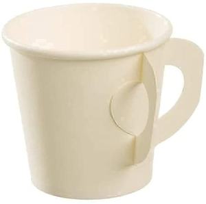 Gobelet à thé en papier écologique avec poignée, biodégradable, compostable, jetable, pour boissons chaudes, imprimé <span class=keywords><strong>sur</strong></span> mesure, imperméable, vente en gros, gobelet à café - Product Image 2