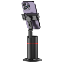 Stabilisateur de cardan P02 à reconnaissance faciale intelligente 360° pour caméra, suivi de visage par IA, support de téléphone