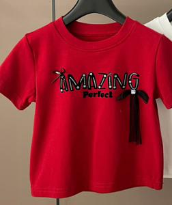 Camiseta Polo de Manga Corta para Niñas, Diseño de Moda, Verano, Poliéster/Algodón, Secado Rápido, Transpirable, con Cuentas Decorativas, Cuello Redondo, 3D - Product Image 4