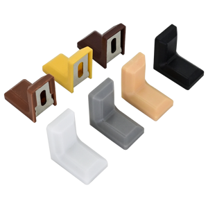 Código colgante de nailon plástico, pieza decorativa en ángulo recto, pieza de fijación de muebles descubierta - Product Image 2