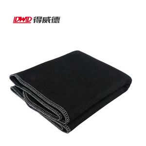 Coperta per Saldatura in Fibra Carbonizzata Ignifuga Resistente al Calore fino a 1800°F Ritardante di Fiamma Marca DWD Nera 4x4 ft - Product Image 4