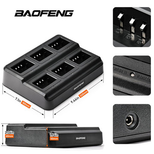 Cargador de Seis Canales Baofeng de 18W para Baterías 5R, 5RHP, 5R+, RT5R, 5RE, MK4, 5RA, Estación de Carga - Product Image 4
