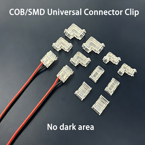 Conector sin Soldadura para Tiras LED COB SMD de 2 Pines y 8 mm, Conector de Cristal de Alta Tensión para Cable Frontal, Conectores Centrales y de Esquina - Product Image 2