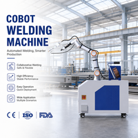 Robot de soudage compact Cobot pour petites entreprises et ateliers, automatisation de soudage à faible coût, niveau d'entrée, bras Cobot 6 axes