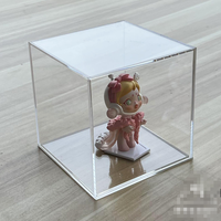 Boîte acrylique personnalisée avec couvercle vitrine acrylique