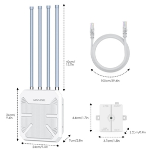 Hot bán Wavlink wn573hx1 Wifi 6 ax1800 IP67 ngoài trời không thấm nước băng tần kép không dây Wifi Router - Product Image 2