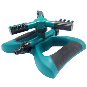 Aspersor automático de jardín con múltiples chorros, rotación de 360 grados, boquilla de plástico para riego y aspersión - Product Image 1
