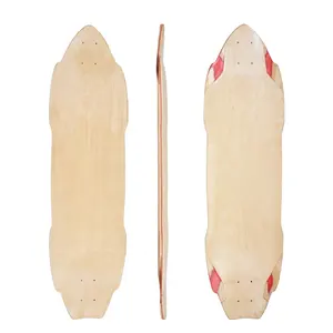Pintail טעון גמור בסגנון חופשי מותאם אישית ריק סקייטבורד longboard סיפון