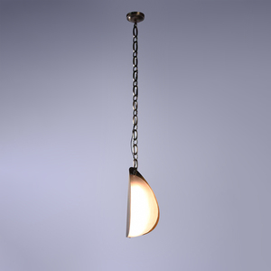 Factory Custom Modern Half Moon Pendant <b>Light</b> <b>Decorative</b> Chain Hanging Lamp <b>for</b> Dining Room Bedroom Hotel <b>lights</b> Manufacturer - Product Image 1