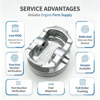 Piston de moteur STD 0.25 0.50 73mm pour Suzuki K14B 1.4L Essence Swift Dzire Ertiga Ciaz OE 12100-M68K00 Ajustement direct