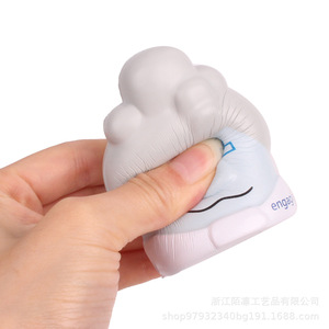 Cartoon PU Foam Figurine High <b>Rebound</b> Character Ornament For Holiday Decoration Gift - Product Image 5