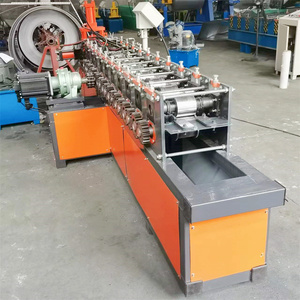 Heavy Duty Shelving Panel Roll Forming Machine Shelving Racks-latticed for Storage <b>Racking</b> Warehouse <b>Shelf</b> Roll Forming Line - Product Image 4