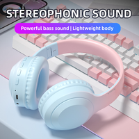 Headphone Nirkabel Fashion Ear, Headphone Ringan Peredam Kebisingan untuk Musik dan Komunikasi Online
