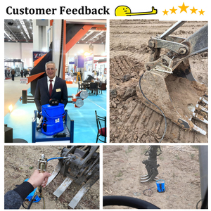 <span class=keywords><strong>Pompe</strong></span> à <span class=keywords><strong>graisse</strong></span> électrique alimentée par batterie lithium-ion rechargeable portable 24V pour pelle - Product Image 3