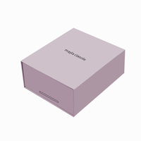 Boîte en carton rigide blanc de haute qualité, faite à la main, avec gaufrage magnétique, revêtement UV et lamination brillante pour emballage cadeau et cadres photo