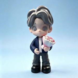 Cadeaux personnalisés imprimés en 3D directement de l'usine, figurines, porte-clés, trophées, modèle 3D personnalisé, résine PLA écologique - Product Image 1