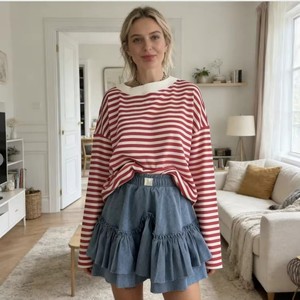 T-shirt <span class=keywords><strong>a</strong></span> <span class=keywords><strong>Righe</strong></span> <span class=keywords><strong>Bianche</strong></span> <span class=keywords><strong>e</strong></span> <span class=keywords><strong>Nere</strong></span> in Poliestere Traspirante per <span class=keywords><strong>Donna</strong></span>, Vendita all'Ingrosso di Fabbrica - Product Image 2