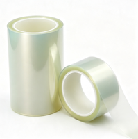 Film adhésif acrylique double face découpé sans support, polyvalent pour le collage de cuir, tissu, PET et matériaux composites