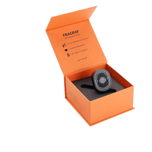 Luxuriöse Holz schale Aluminium legierung Maßge schneiderte reifen förmige Lufter frischer Langlebiger Duft Auto Aroma therapie - Product Image 6