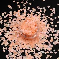 Paillettes holographiques en forme de cœur irisées pour nail art, résine époxy, slime, décoration artisanale DIY, remplissage de confettis