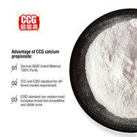 Vente en gros de poudre de propionate de calcium E282 double étoile boulanger conservateur alimentaire pour gâteau pain biscuit additifs alimentaires