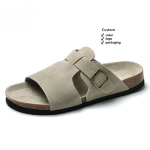 Corsetto in sughero morbido supporto <span class=keywords><strong>per</strong></span> arco ortopedico con fibbia regolabile pantofola da <span class=keywords><strong>donna</strong></span> plantare fascite sollievo - Product Image 1