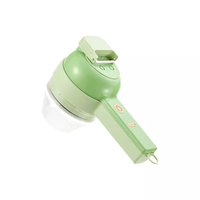 Mini hachoir électrique 4 en 1 sans fil pour hachoir à ail avec brosse de nettoyage