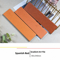 Carreaux en terre cuite vintage, rouge terre cuite vieilli, briques artisanales parfaites pour les murs décoratifs de cafés, hôtels, gîtes et carreaux de salle de bain