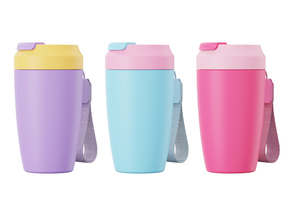 Gobelet isotherme en acier inoxydable 304 au design moderne, avec logo personnalisé, double paroi, couvercle thermique sous vide, paille, pour eau et café, 13oz/400ml - Product Image 4