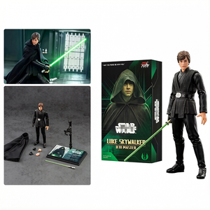 Pré-vente ZD Toys Star Wars <span class=keywords><strong>Luke</strong></span> Skywalker Figurine articulée 1/10, ensemble de collection, articulations mobiles, jouet officiel authentique - Product Image 1