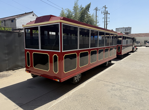 Tren Turístico Personalizado Popular Choice City Tour Train, con 58 Asientos Completamente Cerrados, OEM, para Uso en Parques Temáticos - Product Image 5