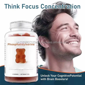 OEM Brain Booster Gummies Lecitina 1000mg Vitaminas B6 B12 Suplemento Fosfatidilserina Gomitas para la salud del cerebro - Product Image 2