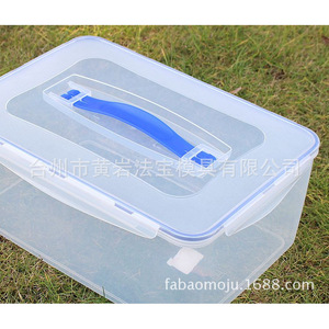 Recipientes Redondos para Almacenamiento de Alimentos con Tapa Hermética Apilables para Camping Moldeados por Inyección - Product Image 3