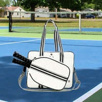 Sac de sport pour raquette de pickleball, léger, imperméable, durable, grande capacité, avec poignée et bandoulière, vente en gros RTS