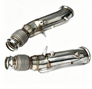 Tubo de Escape de Alto Flujo LK para B-<span class=keywords><strong>M</strong></span>-W B46 F30 320i F31 330i G30 530e, Sistema de Escape de Alto Rendimiento de Acero Inoxidable - Product Image 2