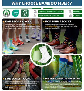 <span class=keywords><strong>Chaussettes</strong></span> <span class=keywords><strong>de</strong></span> travail en bambou pour hommes, <span class=keywords><strong>chaussettes</strong></span> industrielles écologiques respirantes en fibre <span class=keywords><strong>de</strong></span> bambou, <span class=keywords><strong>chaussettes</strong></span> habillées en bambou pour hommes, vente en gros - Product Image 5