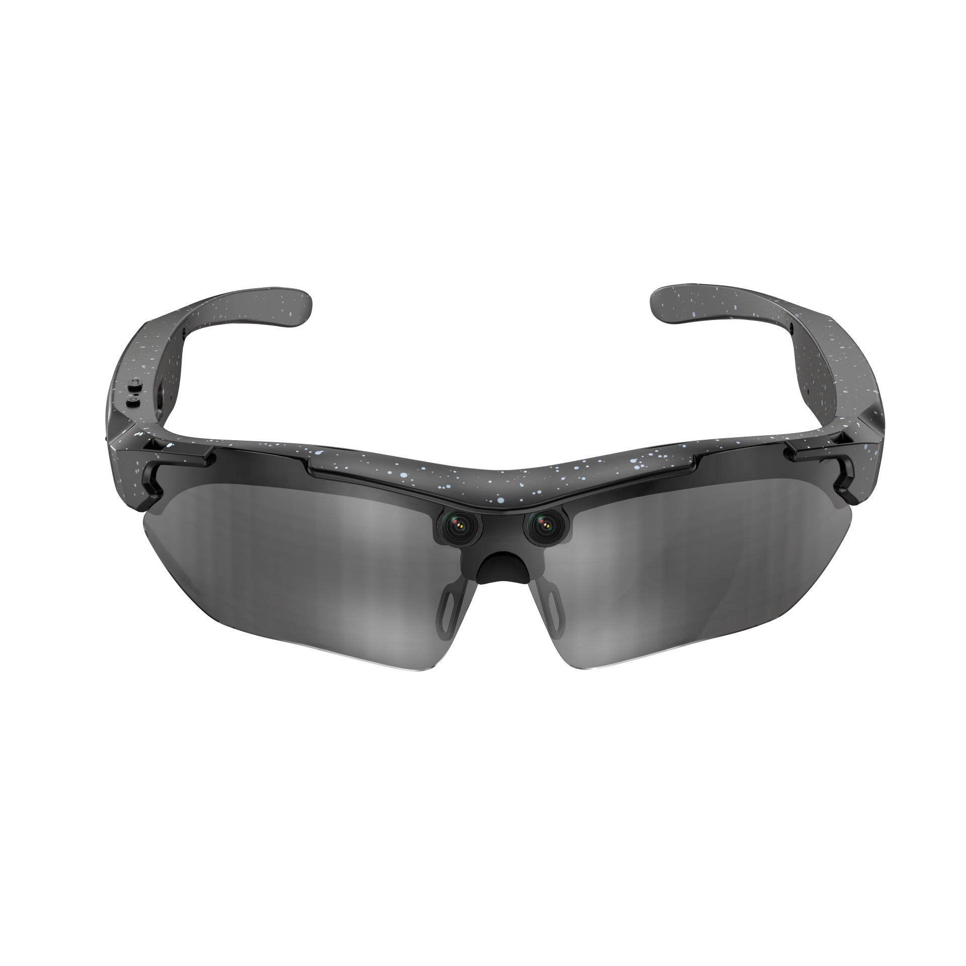 Black outdoor sports cycling smart glasses