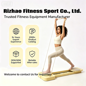 Equipo de Ejercicio para Gimnasio en <span class=keywords><strong>Casa</strong></span>, Tabla de Yoga Multifuncional, Plegable, para Entrenamiento del Core, Reformer de Pilates - Product Image 6