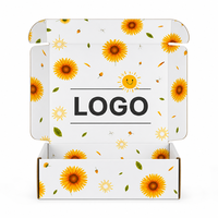 Boîte en carton ondulé kraft personnalisée pour l'emballage de jouets et de cadeaux, écologique, recyclable, pliable, boîte d'expédition en forme d'avion, avec logo