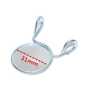 Collier de serrage en acier inoxydable 31 mm pour fixation de tuyau de drainage de machine à laver - Product Image 2