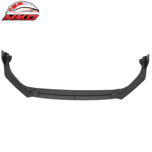 เหมาะสำหรับ Honda Civic 25-26 IKON V2 สไตล์สปอยเลอร์กันชนหน้าสีดำด้าน อะไหล่รถยนต์ อุปกรณ์ตกแต่งรถยนต์ - Product Image 1