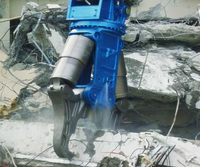 Cisaille hydraulique à double cylindre AORIS pour excavatrice de 17 à 25 tonnes