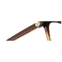 Montures de lunettes carrées vintage en acétate, avec branches décorées de strass, en matériau de qualité supérieure, pour lunettes optiques