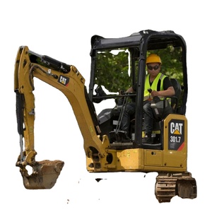 Mini-excavatrice Caterpillar 301.7 d'occasion du Japon, 1,7 tonne, moteur contrôlé par PLC, pompe hydraulique, boîte de vitesses, engrenages d'origine, en vente - Product Image 1