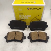 Pastillas de Freno 5N0 698 451 L de Cerámica Premium para VOLKSWAGEN para Rueda Trasera 2012-2014 Nuevas con 1 Año de Garantía
